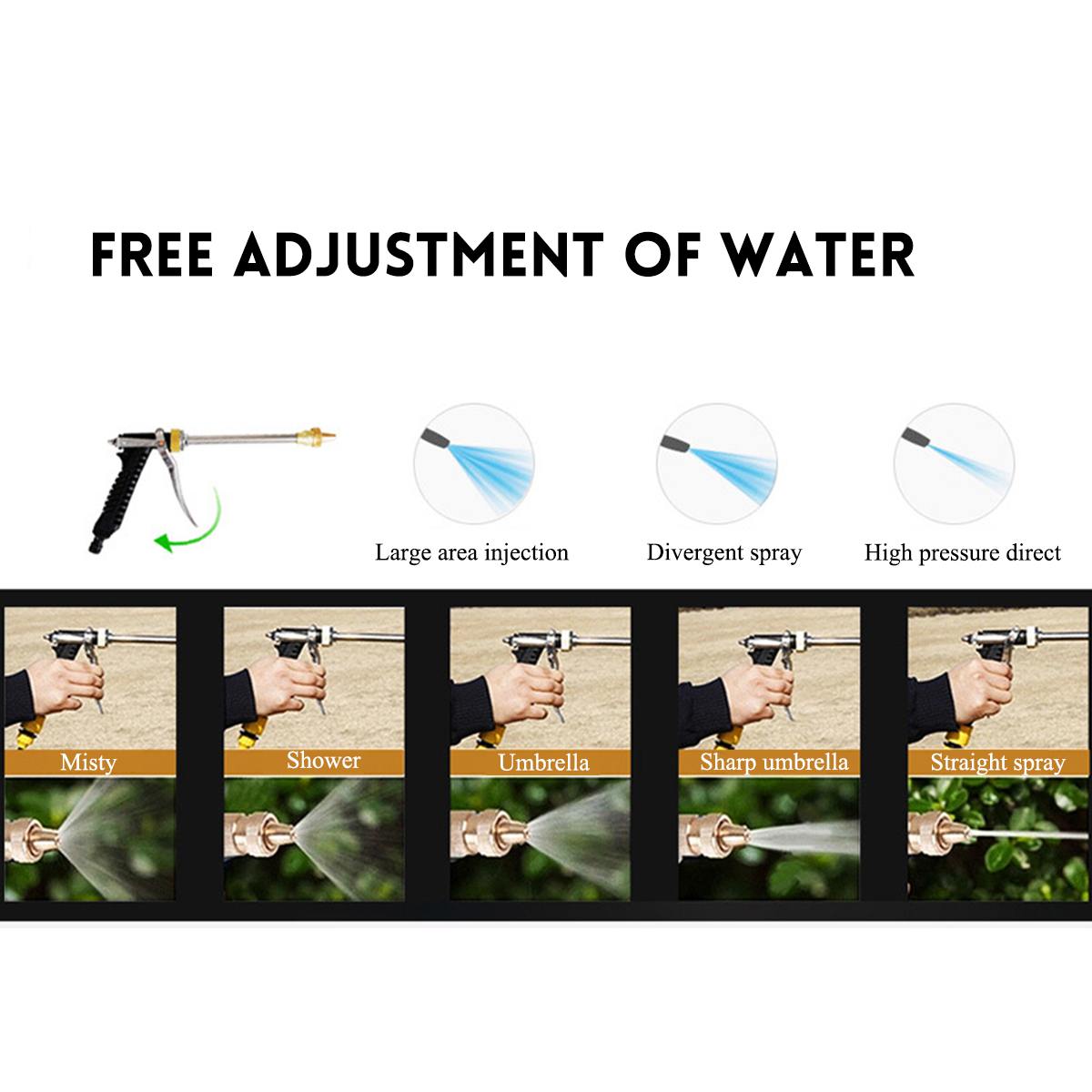 12V 100W High Pressure Car Cleaner Car Washer Guns Pump Electric Cleaning Auto Device Car Care Portable Washing Machine