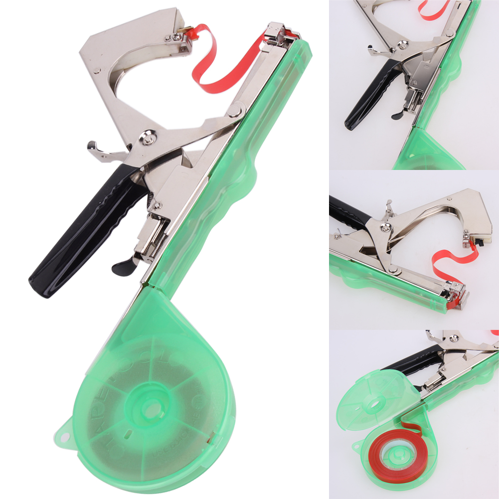 Anlage Binden Tapetool Tapener Maschine Zweig Hand Binden Maschine Garten Werkzeug Verpackung Gemüse Stengel Umreifung/10000 Stck Nagel