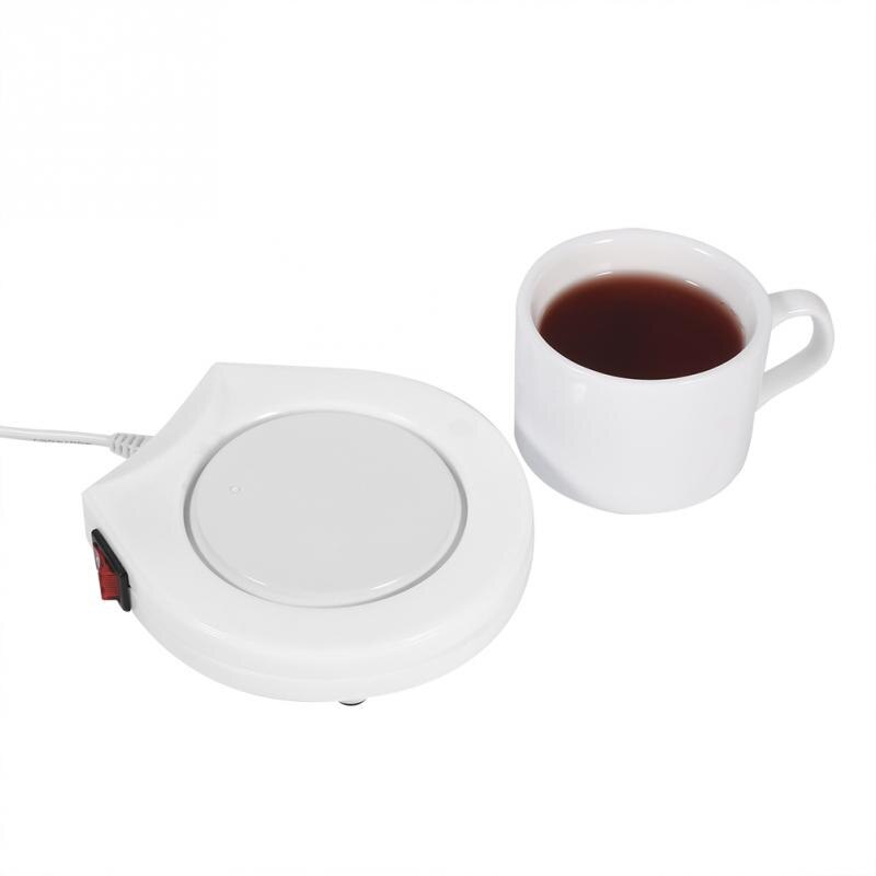 Varm kopp mjölk kaffe te varmare värme kopp varmare värme dryck mugg mat dryck varmare calentador de taza 110v