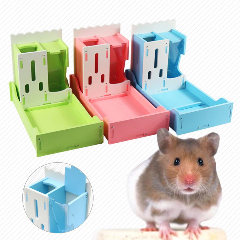 Practical 3-in-1 Squirrel Bird Feeder Weatherproof Hedgehog Food Bowl Toilet