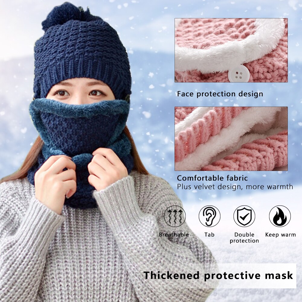 gorras antiniebla para mujer, rusa, gorro con orejeras, gorro de esquí para la nieve, gorro cálido para invierno