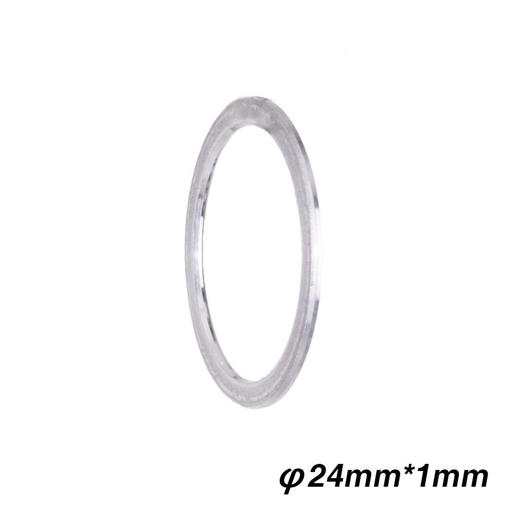 ZTTO – support de pédalier 1/2/3mm, espaceurs de pédalier, adaptateur d&#39;espacement d&#39;axe central CNC pour vélo de route vtt, 24mm de diamètre: 1MM