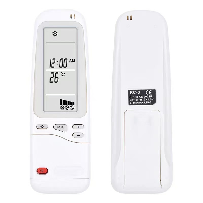 Air Conditioner Remote Control For Airwell / Electra / Emailair / Elco RC-41-1 RC3 23IN1, Replacement Air condition controller: WHITE