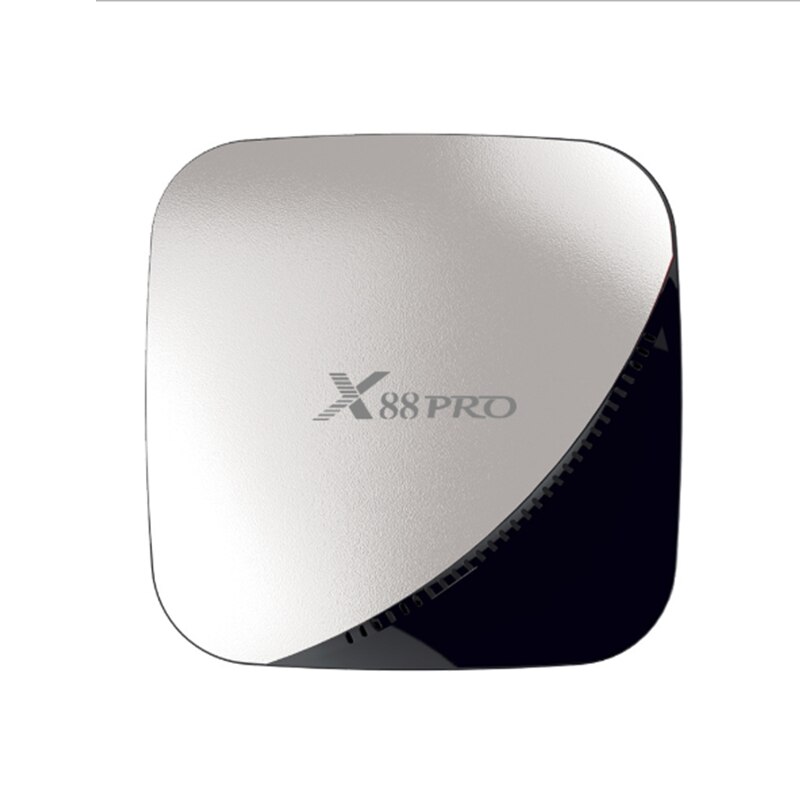 X88 (Configuration 4 + 32) Pro TV Box Dual Band WiFi Rk3318 4K HD Network Set Top Box Android 9.0 US Plug