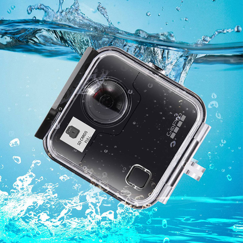 45M Onderwater Waterdichte Behuizing Case voor GoPro Fusion Camera Beschermhoes Cover voor GoPro Fusion Accessoires