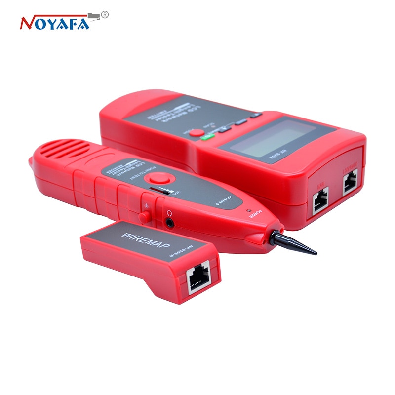Noyafa nf -8208 rj45 nätverkskabel testare ethernet kabel testare nätverk tracker nätverk testare