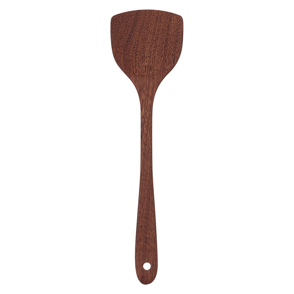 Wenge turner spatel spade matlagning köksredskap trä non-stick köksredskap för hushåll kökstillbehör: C