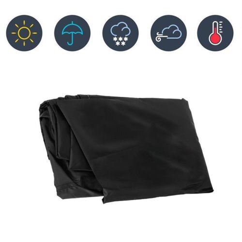 Tuin Outdoor Zwart Waterdicht UV Chimenea Vorm Protector Cover