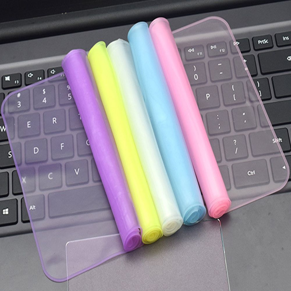 1Pc uniwersalna klawiatura pokrowiec na 12 "-17" Laptop Notebook silikonowy ochraniacz skóry Laptop kurz uniwersalny Film