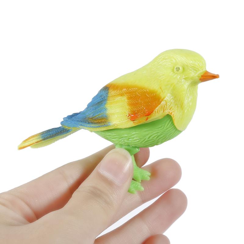 Stemmestyring fugl lyd elektronisk kontrol musik simulering syng fugle dukke legetøj til børn