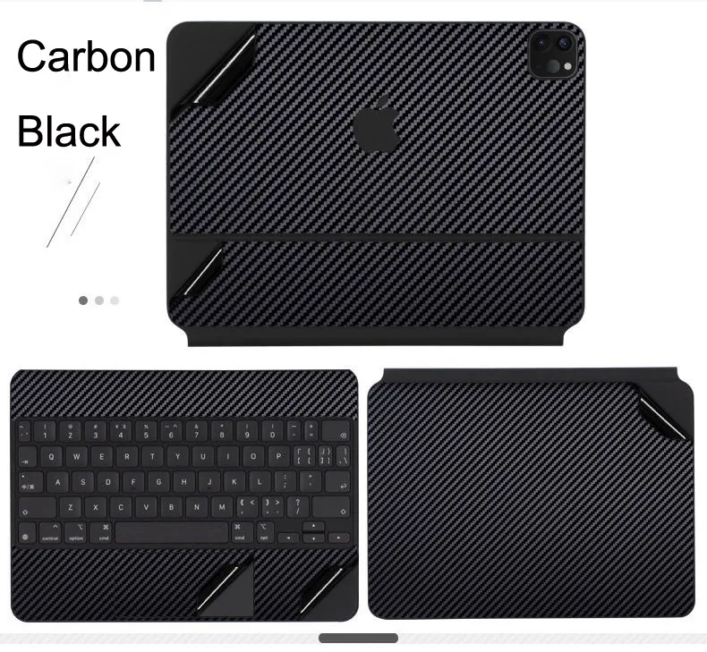 Pre-Cut Vinyl Sticker Protective Skin Cover Film for Magic Keyboard 11 12.9 10.9 inch Compatible for Ipad Pro 4th 5th: Yellow / 12"