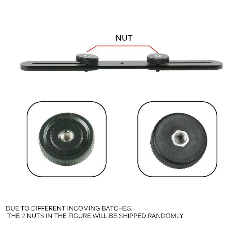 Cool Portable Dual Flash Bracket Shoe Bracket Mount Holder For Tripod Stand DSLR Camera Dual Flash Bracket​ For Video Light