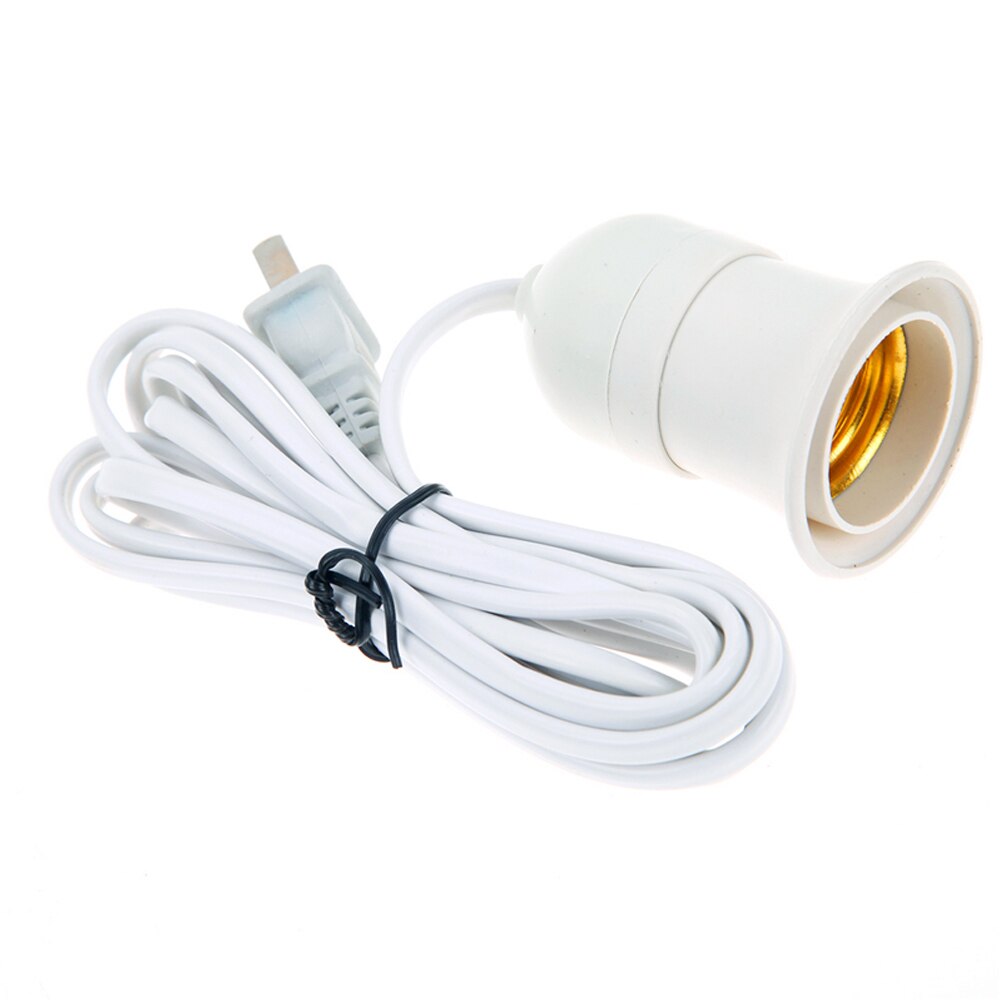 Universal Bulb Holder E27 with Switch LED Light Decoration Cable Cord Plug Lamp Holder Durable 230CM Home Modern Light Holder