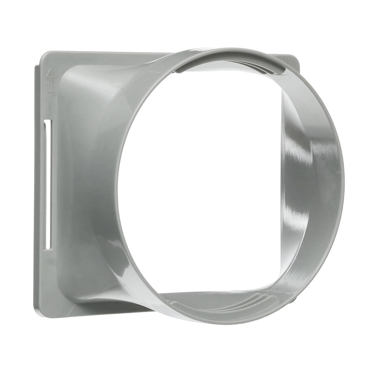 15cm Air Conditioner Exhaust Hose Tube Adaptor Exhaust Duct Interface For Portable Air Conditioner Tube Connector: square type