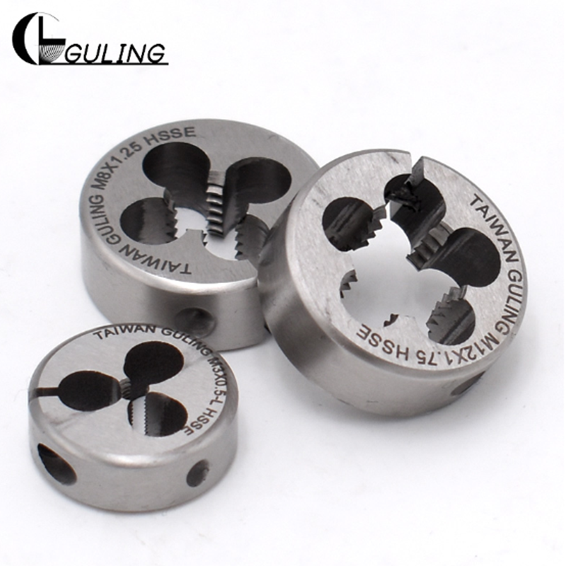 GULING Left Hand Thread 1pcs Hard Threading Die Tap UNF UNS standard HSSE Dies Tool for thread