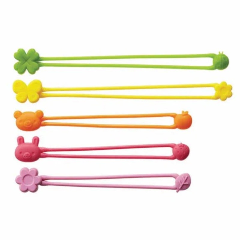 5 stücke Mehrzweck Silikon Dichtung Clips wickeln Band für Kopfhörer Kabel wickeln Lebensmittel Tasche Abdichtung Klemme Wickler Hause lagerung Werkzeuge: Ursprünglich Titel