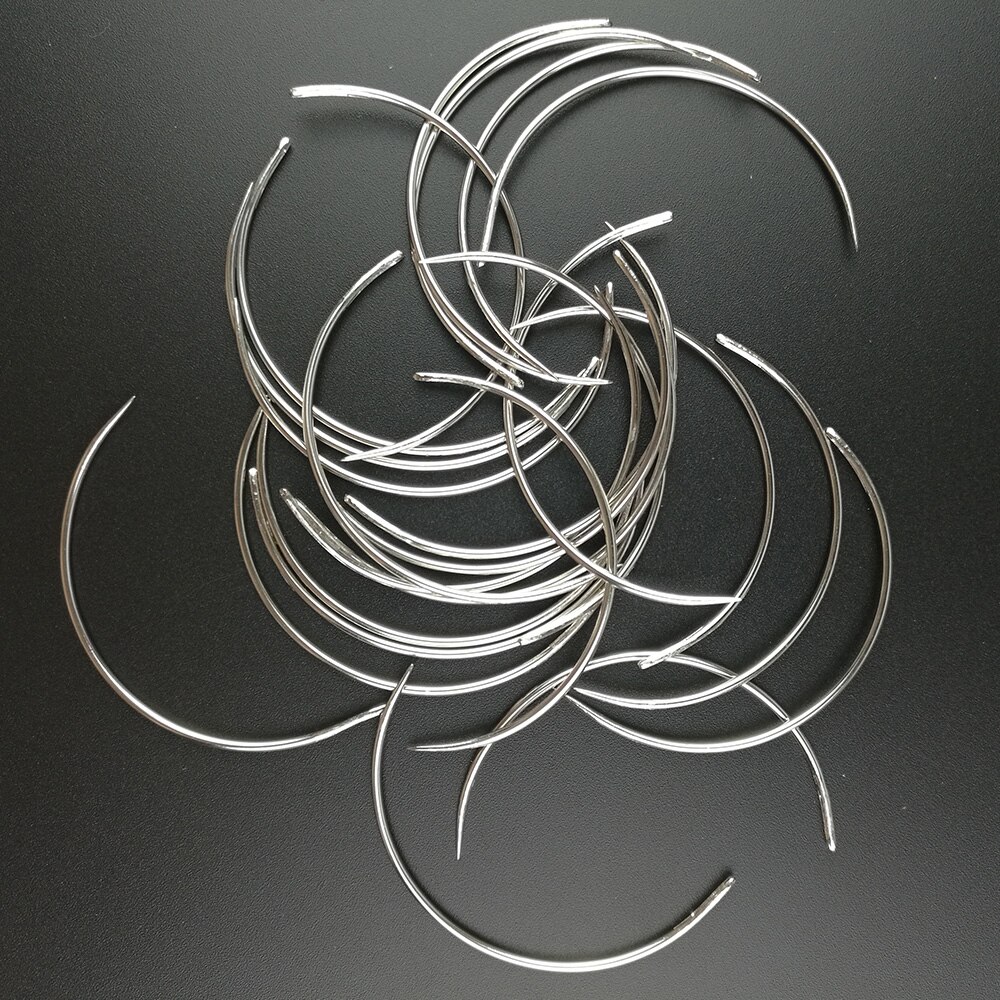 25pcs C Type Curved Mattress Needles Hand Sewing Home Household Repair Sewing Needles 25Pcs C Type Needle