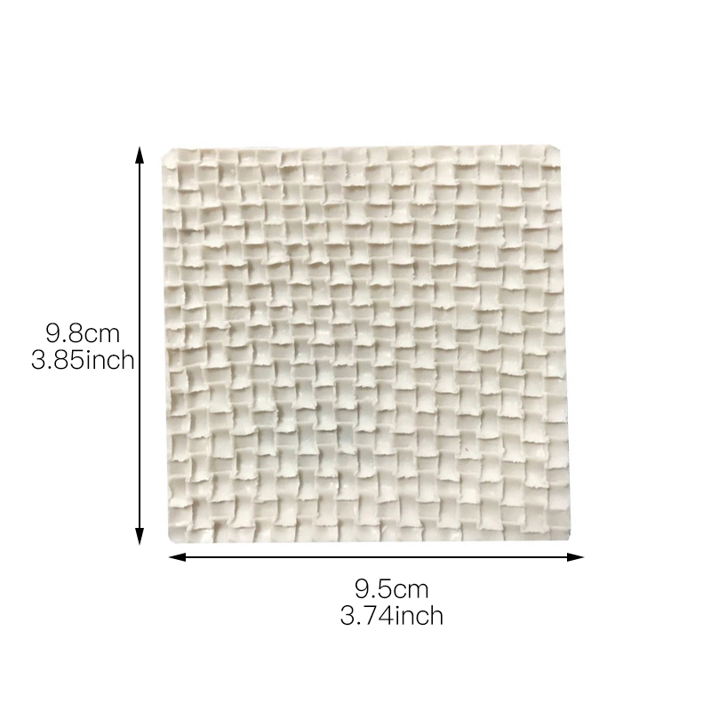 Breien Wol Kant Patroon Fondant Siliconen Mallen Road Knit Printing Pad Textuur Template Cake Decorating Bakken Cupcake Topper