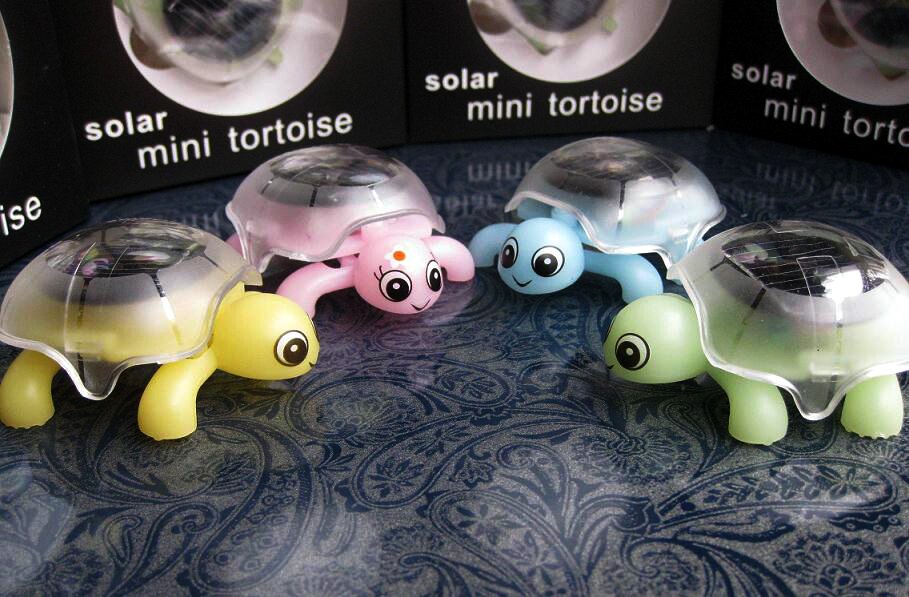 Solar Imitation Insect Toys Ant Car Butterfly Cockroach grasshopper spider tortoise no need Battery Can run Funny ladybug toys