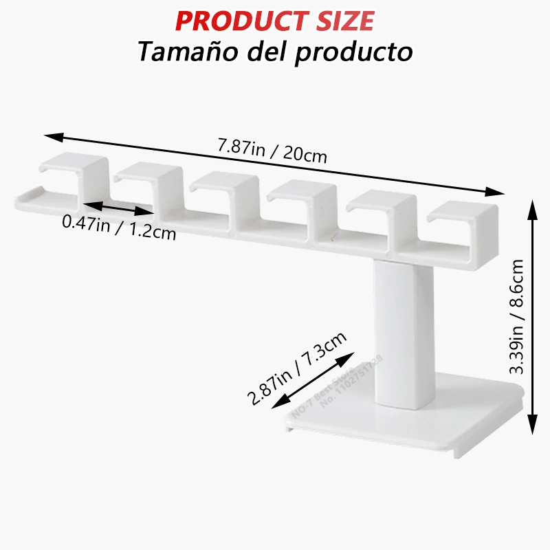Capsorganisator for oppheng av hattehenger med , 6 kroker, sterk selvklebende støtte for capser, multifunksjonelt hattebøylestativ for veggbevaring av capser
