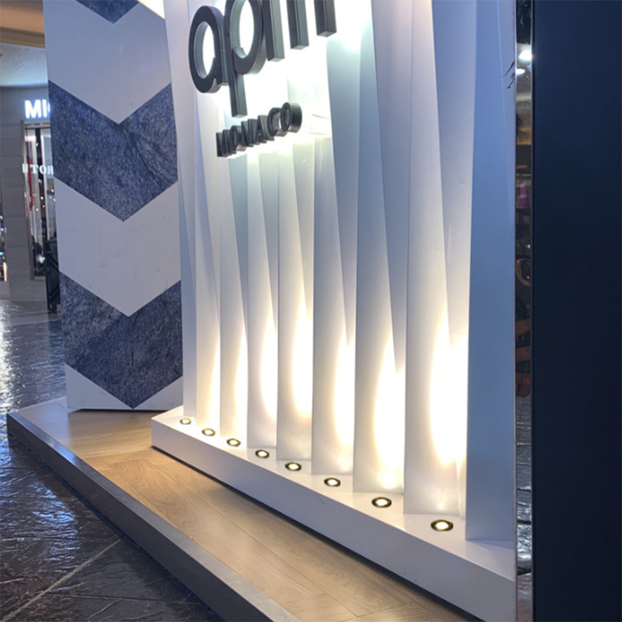 1W Under Cabinet LED Lights Recessed Mini Downlights Decoration Indoor Jewelry Showcase Display Cupboard Bookshelf Spotlighting