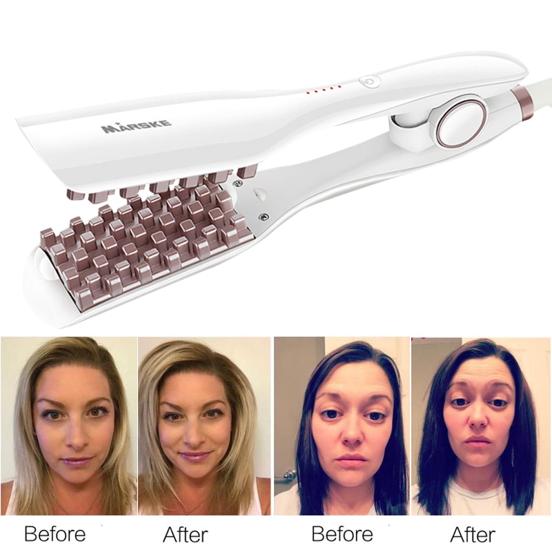 MARSKE Corrugated Hair Crimping Iron Splint Hair F... Grandado
