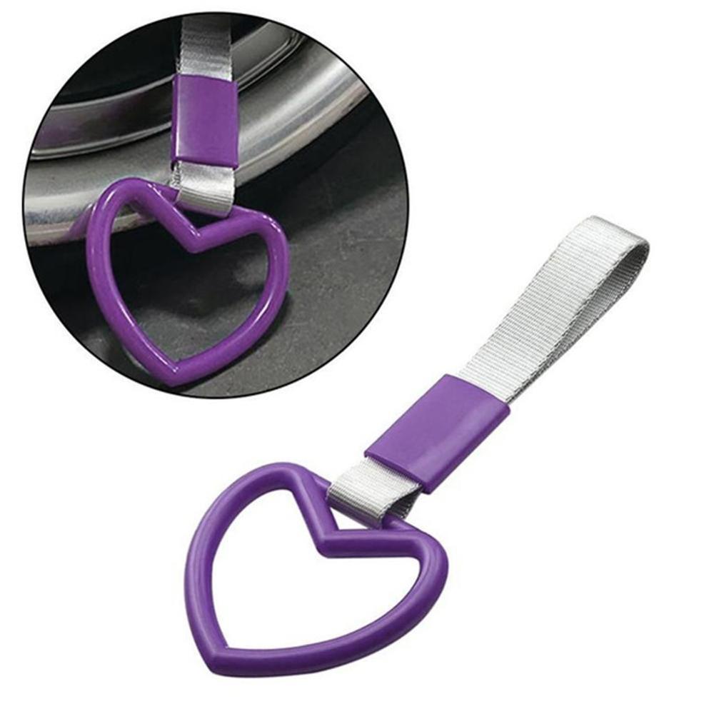 Nylonrem bil dragring handtag rem charm runt jdm styling tunnelbana drift tåg handtag bussrem charm leksaksbil ring tsurik  h2 b 4