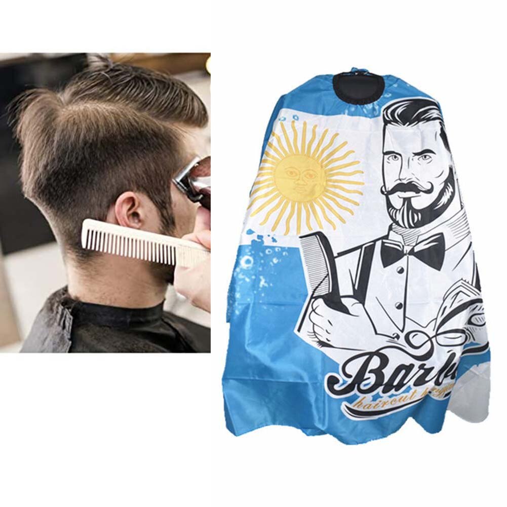Waterproof Hairdressing Salon Apron For Barber Hairdressing Gown Antistatic Fabric Hair Dyeing Haircut Cape Home Haircut Cape