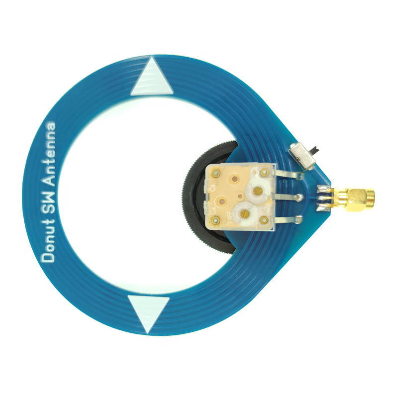 Donut AM MW SW Mini Loop Antena, Receptor, Onda Média, HF, Ondas Curtas, Antena Tuning Anel, Malahiteam, DSP, DSP2