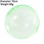 Bubble Ball Inflatable Fun Ball Kids Toys Tear-Resistant Super Bubble Ball Balloons Outdoor Balls Durable Children Toys: Green-70cm