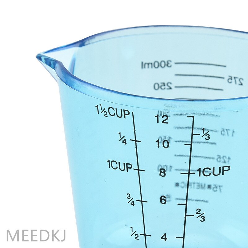 300ml measuring cup transparent measuring cylinder graduated measuring cup plastic