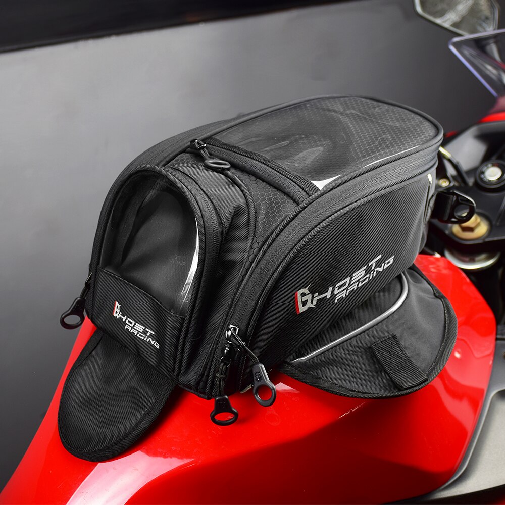 Motorcycle riding touch screen navigation fuel tank bag motorcycle cross-country motorcycle storage bag shoulder bag
