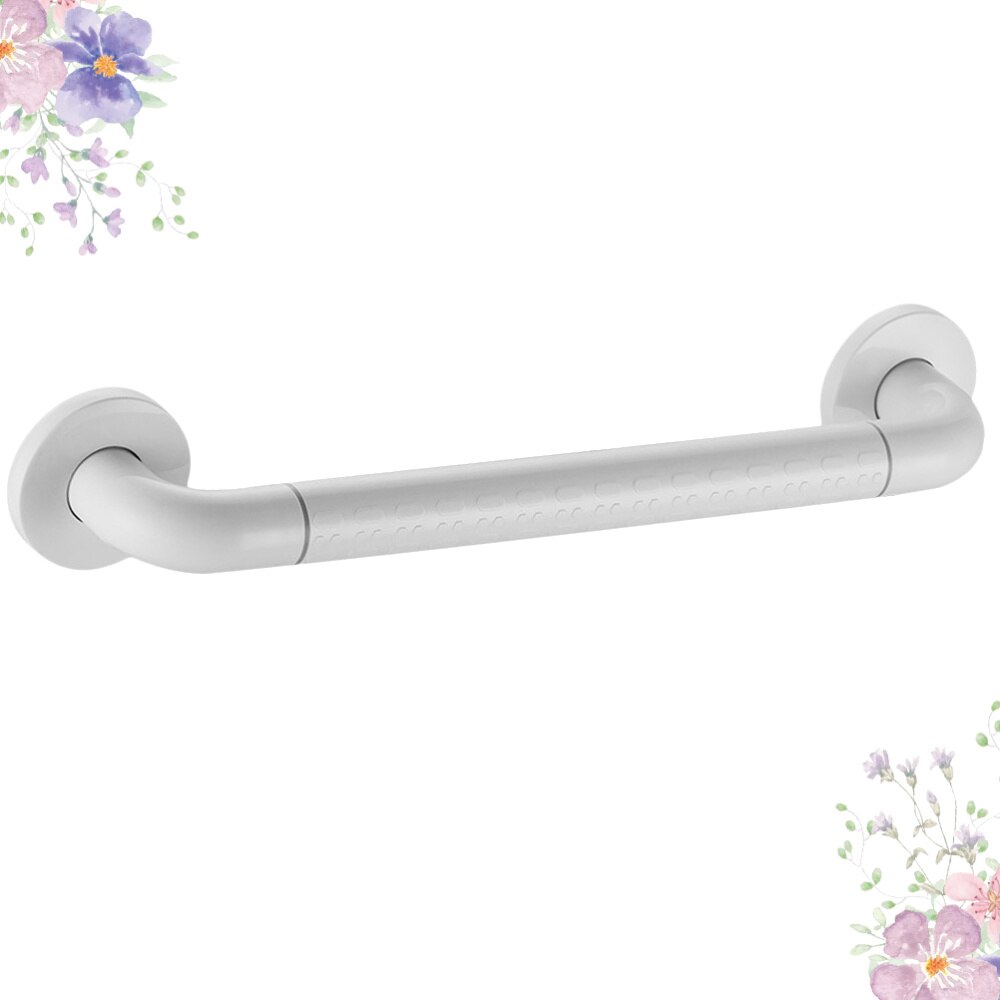 1 Set Van Abs Oude Mensen Veiligheid Ouderen Veiligheid Armsteun Antislip Uitgeschakeld Veiligheid Armsteun Voor Badkamer (Wit 30Cm, met 8 Self-Tap