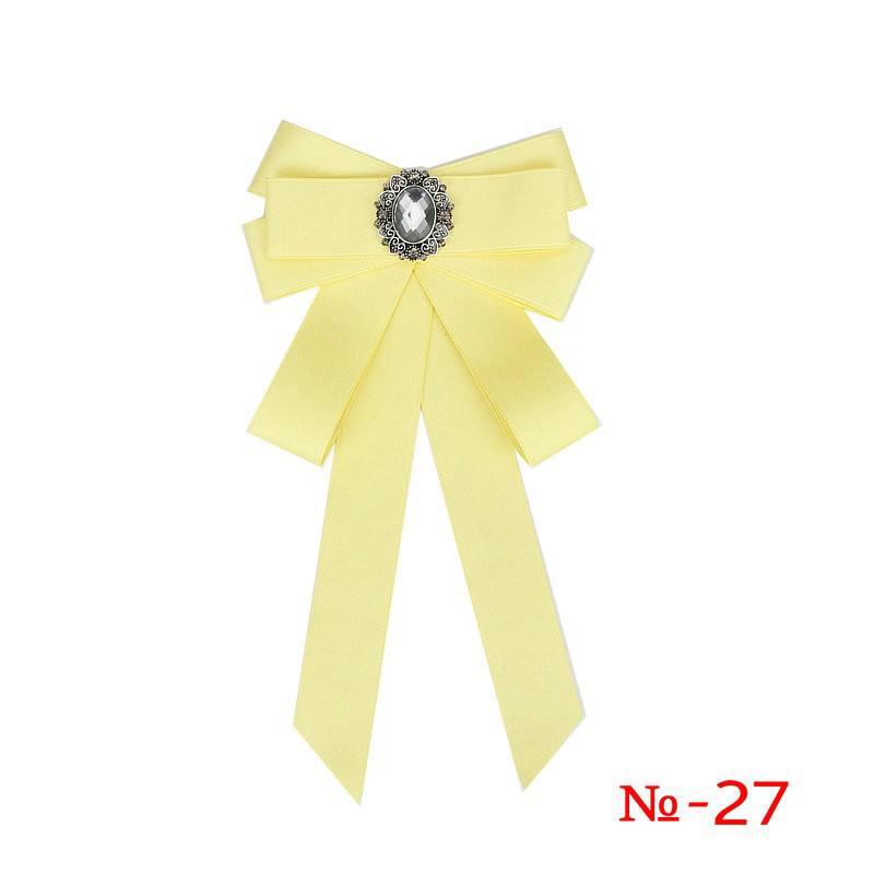 Mode Vlinder Knoop Lint Diamant Bowtie College Dames Wit Rhinestone Shirts Strikje Cadeau Voor Vrouwen Accessoires