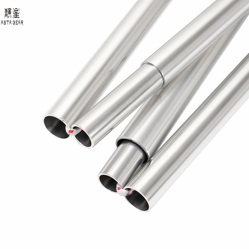 Aluminum Alloy 7075 Extensible tent pole Light weight tent support poles Tent Rod spare replacement canopy Awning rod