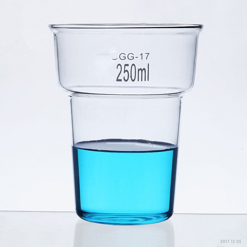 250ml/400ml Dyeing Beaker Dye Pot Beaker Chemistry Lab Borosilicate Glass Transparent Beaker Lab Supplies