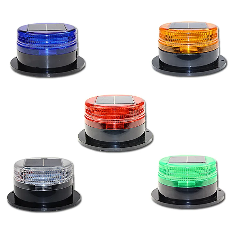Feu clignotant magnétique pour toit de voiture, haute luminosité, économe en énergie, voyant d'avertissement solaire, Signal d'urgence, capteur automatique
