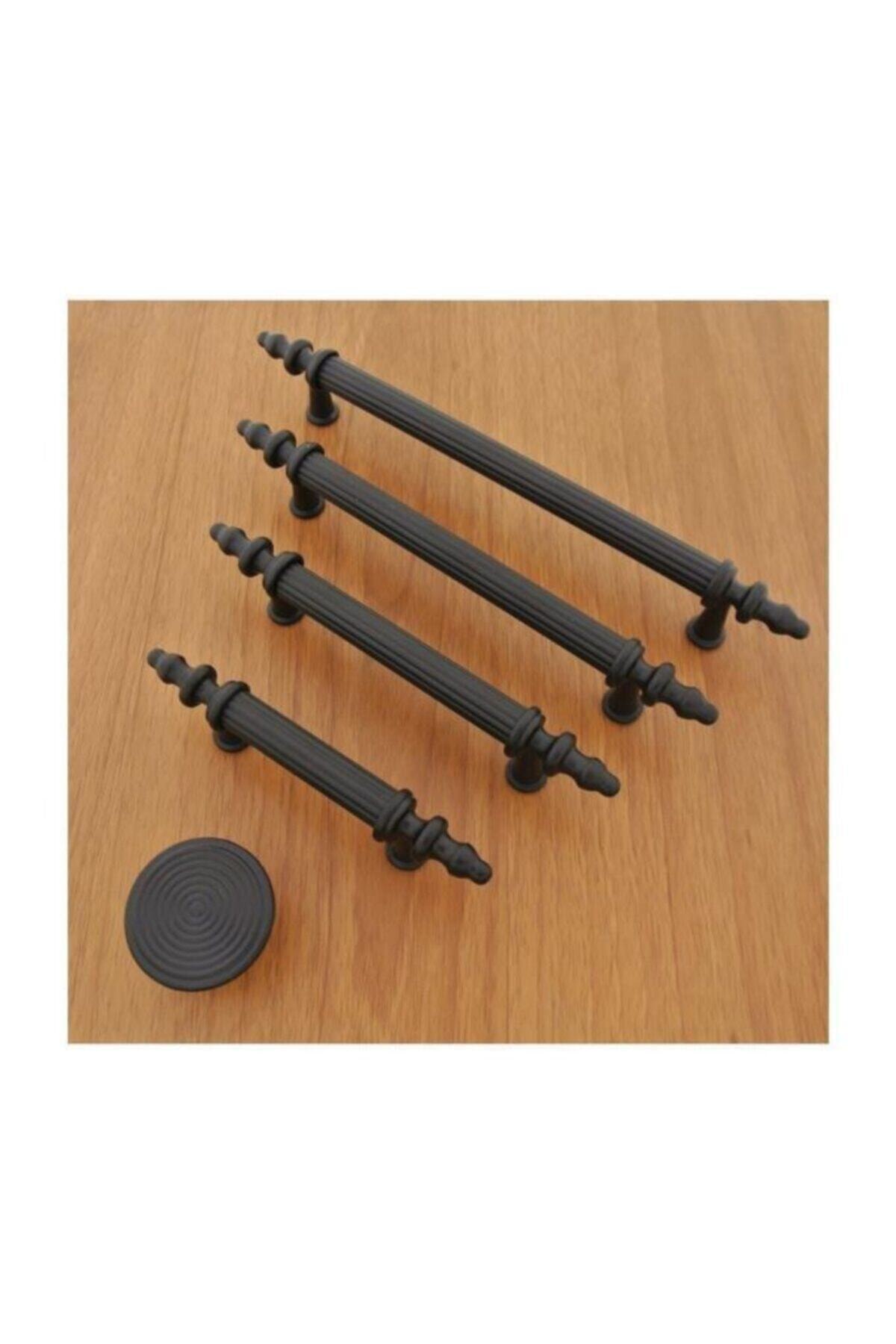 Zwart Handvat Voor Meubels Deurklink Kast Knoppen En Aluminium Keuken Schuifladegrepen Pulls Kast Handvatten Hardware