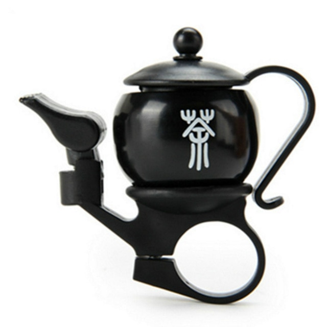 Campana para manillar de bicicleta de montaña, timbre de alarma de aleación de aluminio para seguridad, timbre protector para bicicleta de montaña: black7