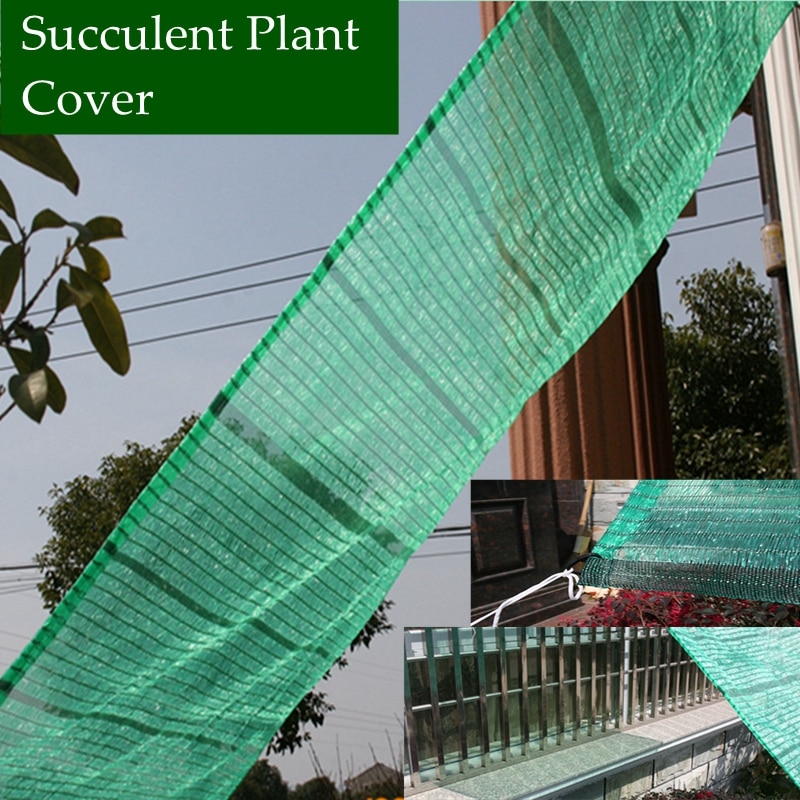 Green BLack Stripe Sunshade Net Outdoor Canopy Window Awning Door Canopy Awning Sun Sail Canopy Shelter Shading Net Plant Cover