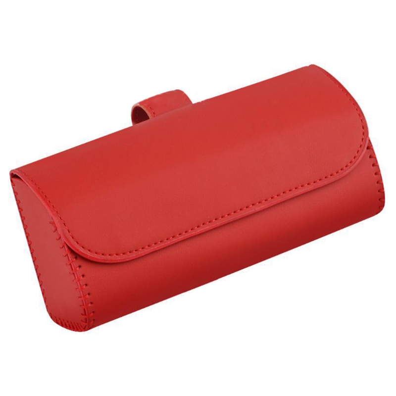 Estuche Universal para gafas de sol de coche, soporte para gafas, caja de almacenamiento para tarjetas,