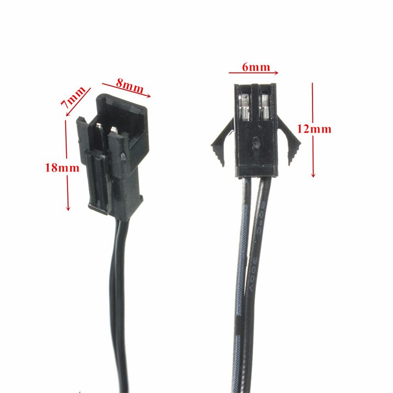 5/4/3/2 in 1 Splitter Cable for EL Wire Neon Light LED Rope Strip Light Conected With Inverter