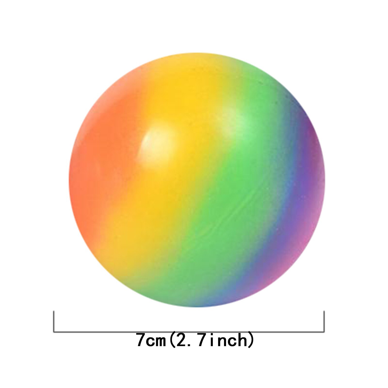 Erwachsene Und freundlicher Farbe entlüften Ball Kreative Bunte Entlüftungs Ball Dekompression Spielzeug Dekompression freundlicher Geburtstag Spielzeug # F