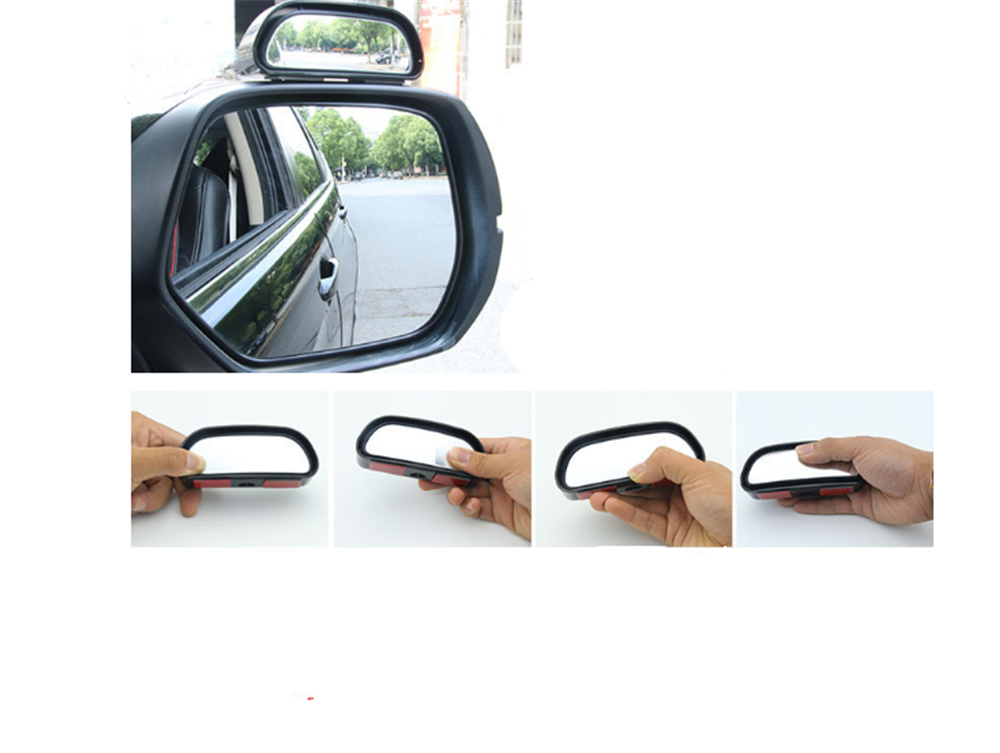 Car shape HD reversing auxiliary rear view blind spot mirror for Renault Initiale Fluence Alpine Wind R-Space