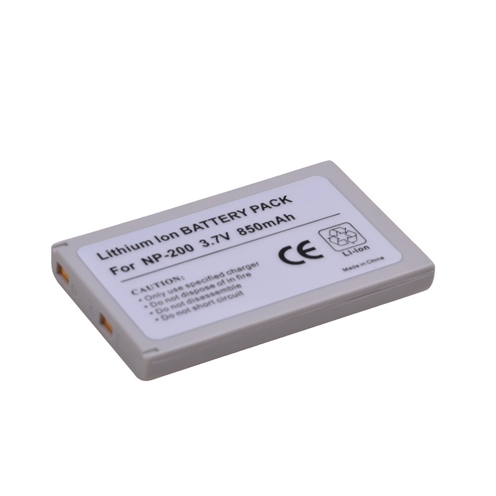 2Pcs 850mAh NP-200 NP200 Lithium ion Battery Pack for KonicaMinolta DiMAGE Xg, X, Xi, Xt, Xt Biz, X20, X21, NP 200 Battery