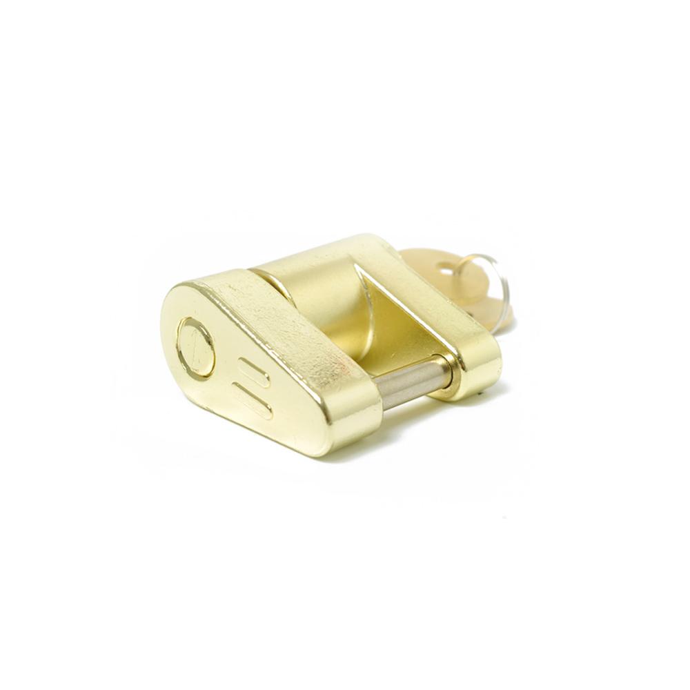 Trailer Coupler Padlock Solid Brass Trailer Locks for Hitch Security Protector Theft Protection A0444