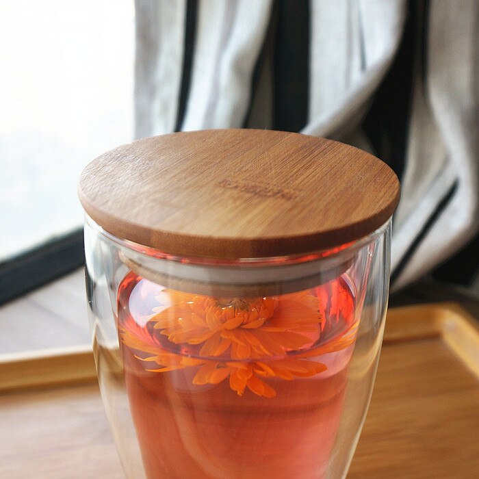 Heat Resistant Double Wall Glass Cup Beer Coffee Cups Drink Mug Tea Mugs Home Office Transparent Drinkware