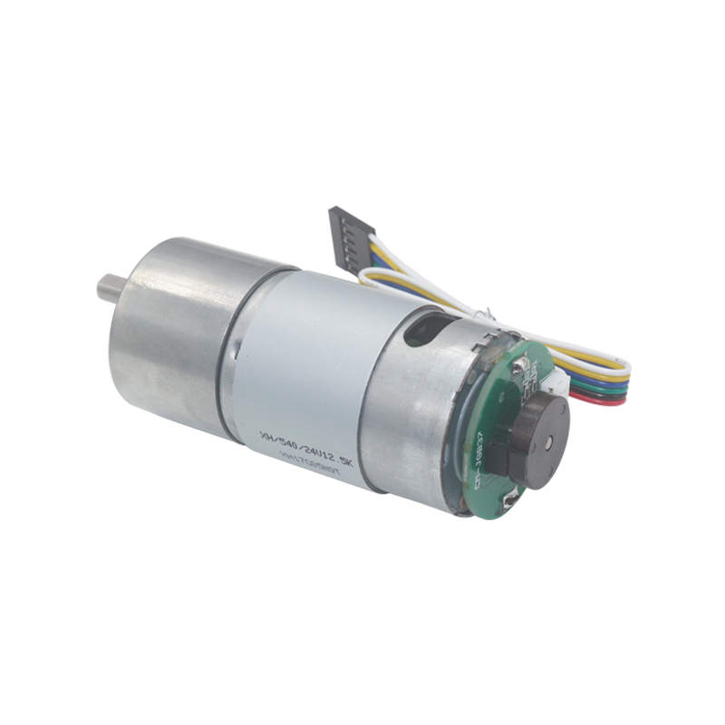 24V DC 15 To 2000 RPM High Torque Speed Reduction Gear Motor with Holzer Encoder &amp; Metal Gearbox Electric Motor