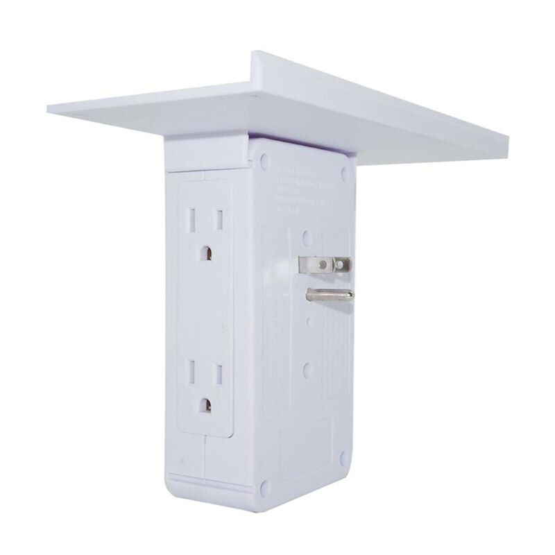 8 Port Surge Protector Wall Outlet, 6 Electrical Outlet Extenders, 2 USB Chargin 667B: US