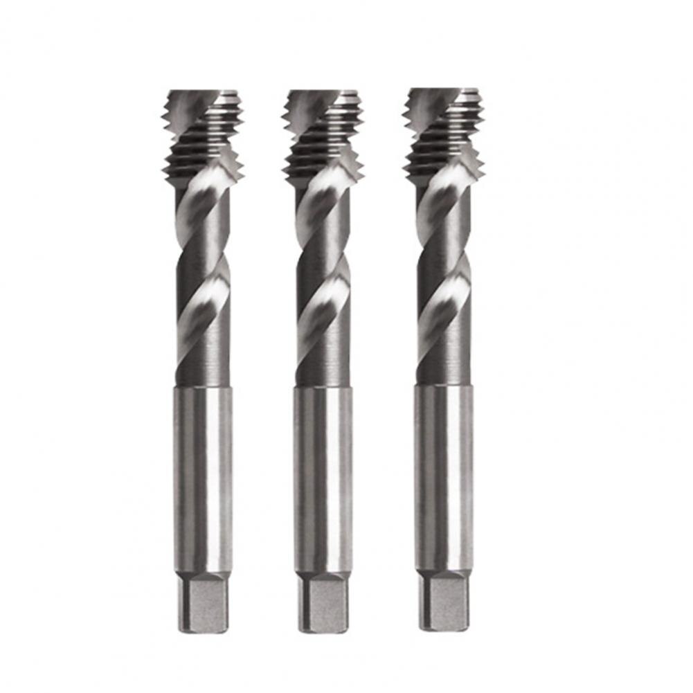 M2/M3/M4/M5/M6/M8/M10/M12 Spiral Tap Sharp Drilling Higher Strength Fluted Pointed Screw Tapping Bit for Aluminum Processing